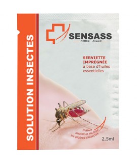 Serviettes Solutions insectes Sensass