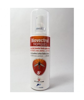 Biovectrol Literie Spray anti punaises de lit et cafards, araignées