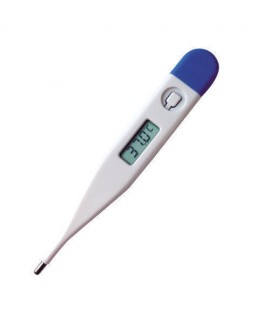 Thermomètre médical sans mercure avec étui agitateur - 35°C - 42°C