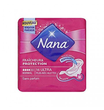 Serviettes périodiques Ultra Normal Plus - Nana