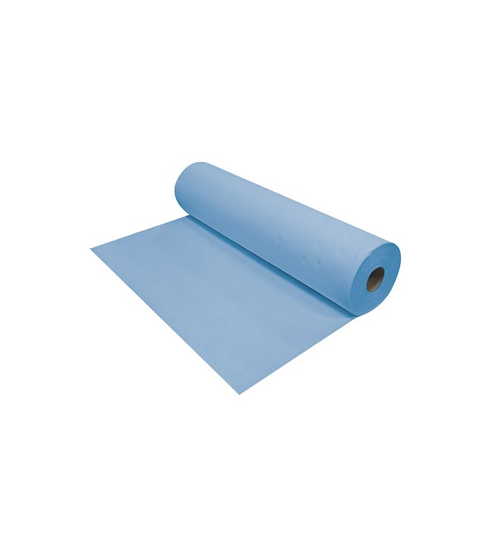 LCH - Drap d'examen plastifié bleu - 50 x 38 cm - Carton de 6 rouleaux à  40,60 €