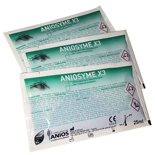 Détergent pré-désinfectant Aniosyme X3 dose 25ml - Anios Nettoyant