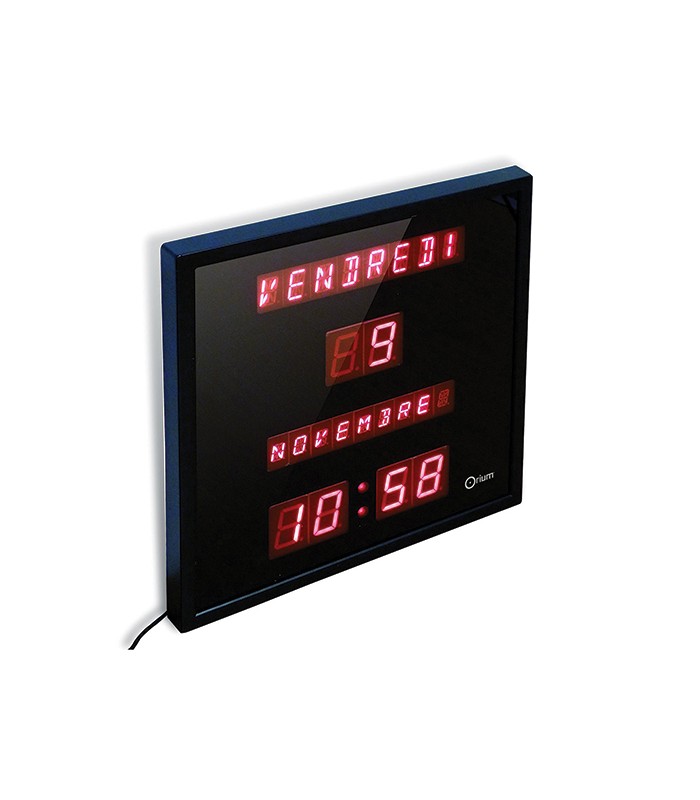 Petite horloge calendrier digitale pour se repérer dans le temps chez  confort médical santé 34600 Bédarieux.
