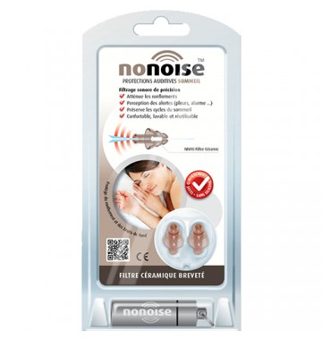Protections Auditives Sommeil NoNoiseTM