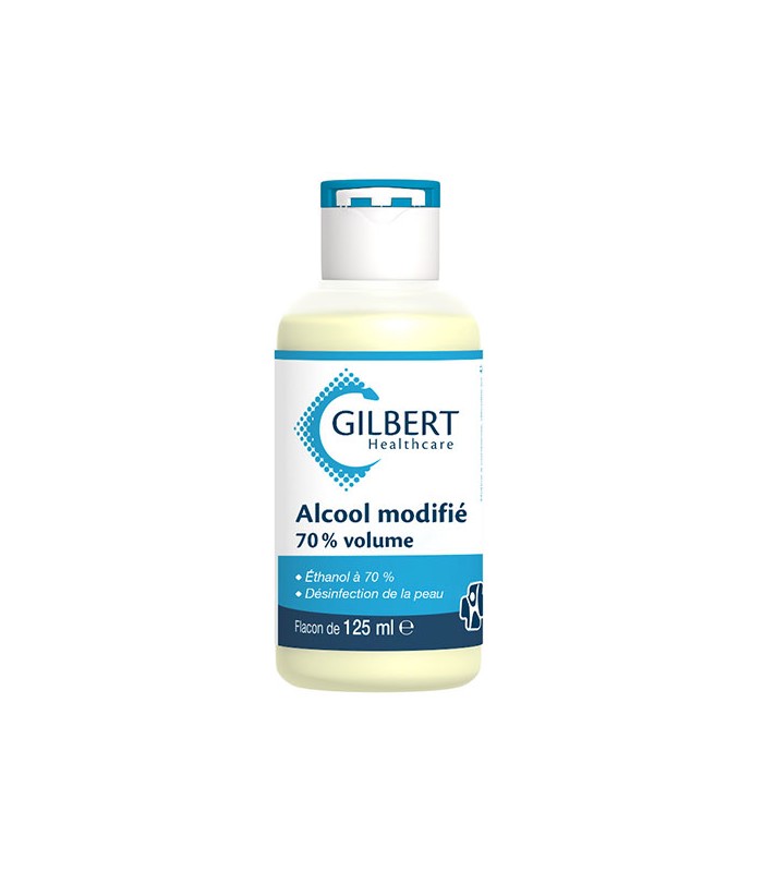 ALCOOL MODIFIE 70° - Le flacon d'1 litre Laboratoires GILBERT 914 :  Matériel médical, articles hospitalisation à domicile