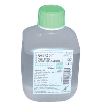 Chlorure de sodium en flacon de 500 ml