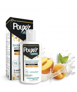 Shampoing Anti-poux et lentes Pouxit parfim abricot