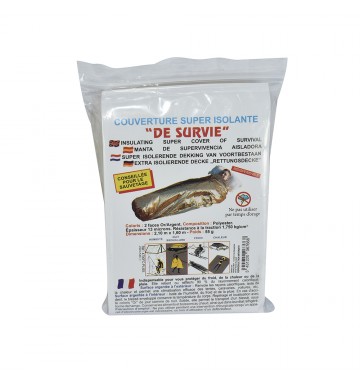 Couverture de survie super isolante