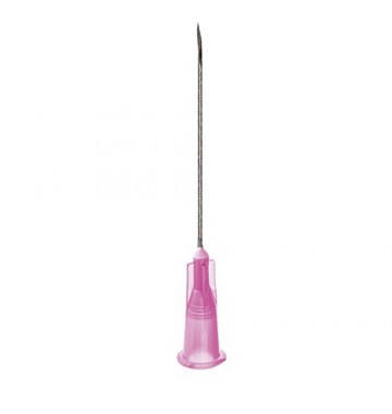 Aiguilles perce-bouchon18G - 1.2 X 40mm - Rose BD Microlance 3- Boite de 100